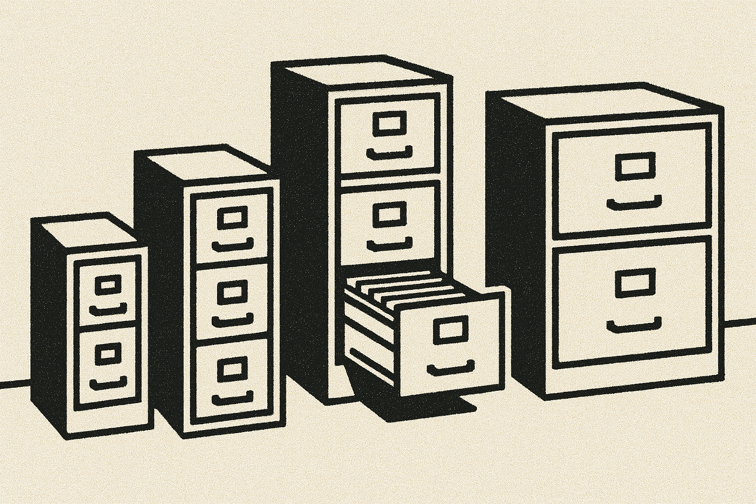 file cabinet animated